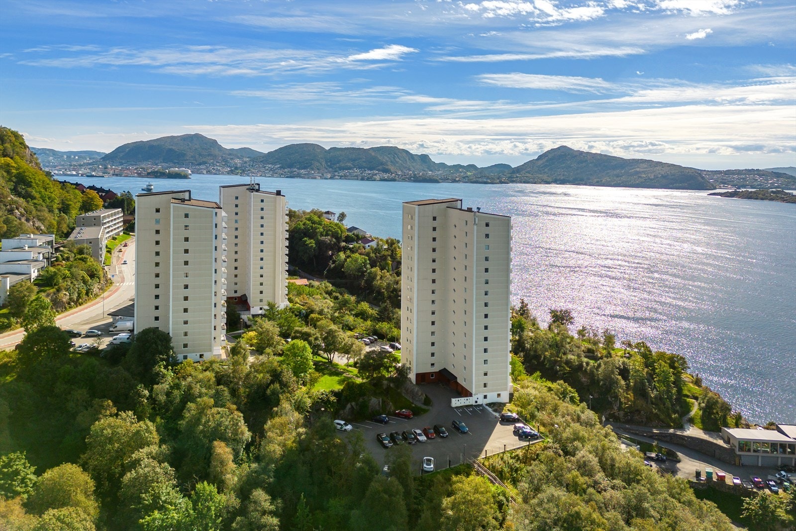 Borettslaget har totalt 160 leiligheter. Galleribilde