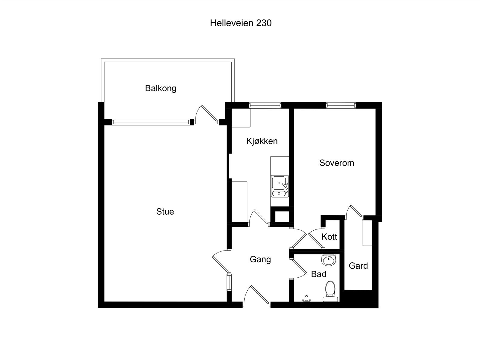 Planløsning Galleribilde