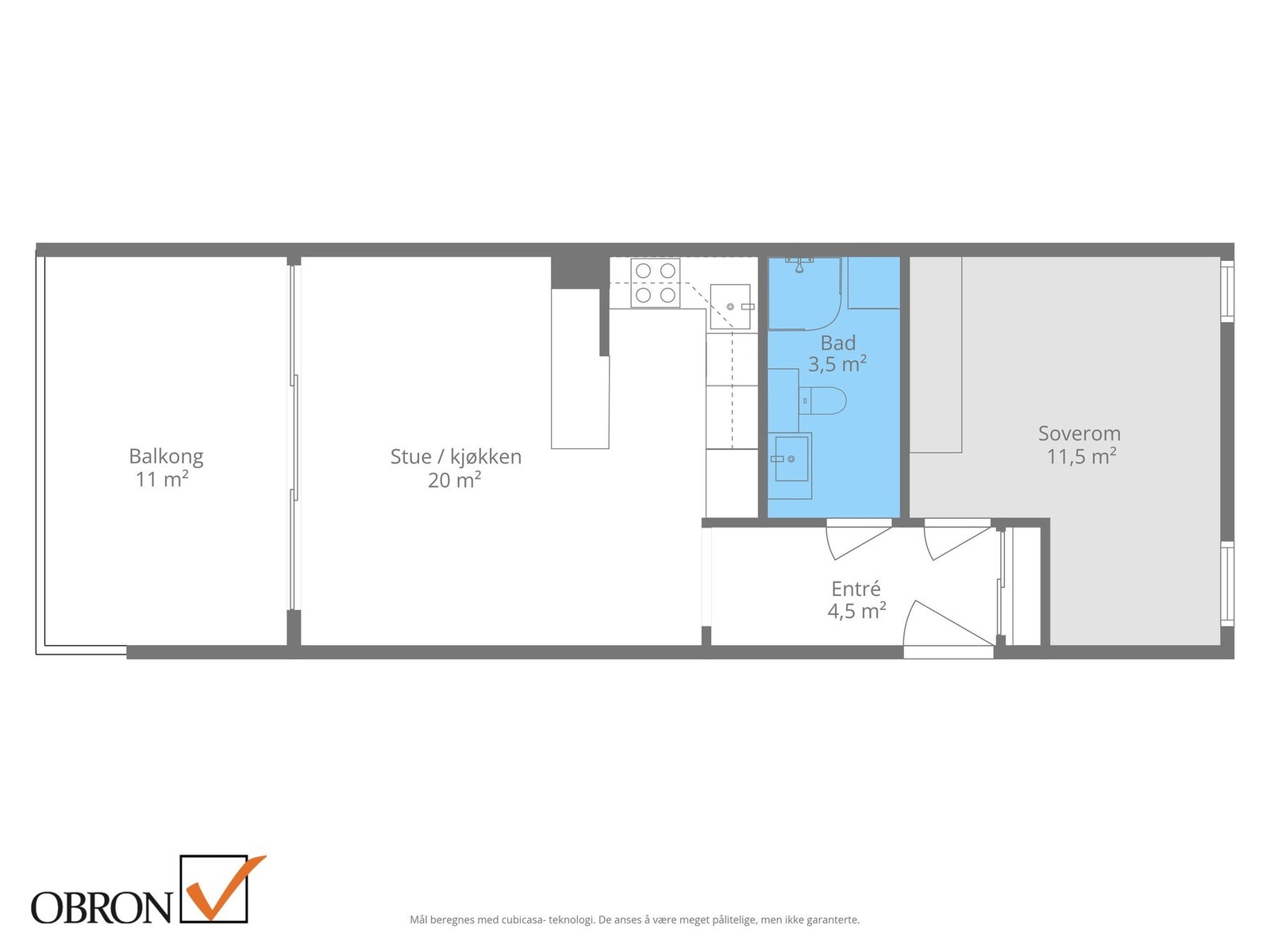 Planskisse. Galleribilde