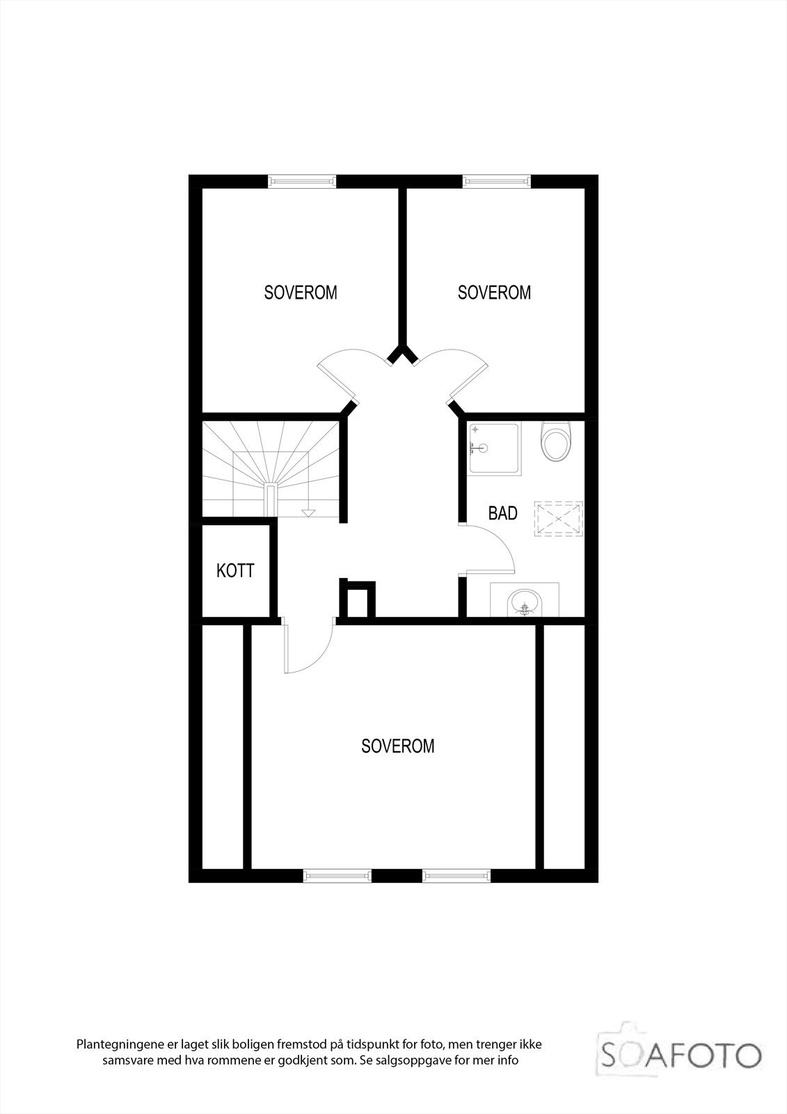 Plan 2. etasje Galleribilde