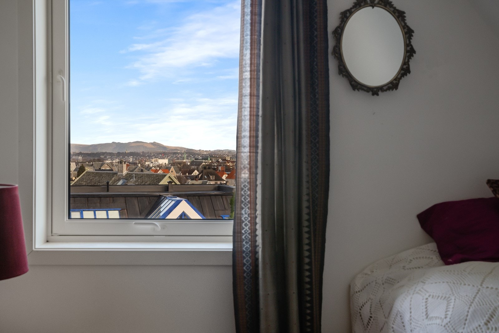 Flott utsikt Galleribilde