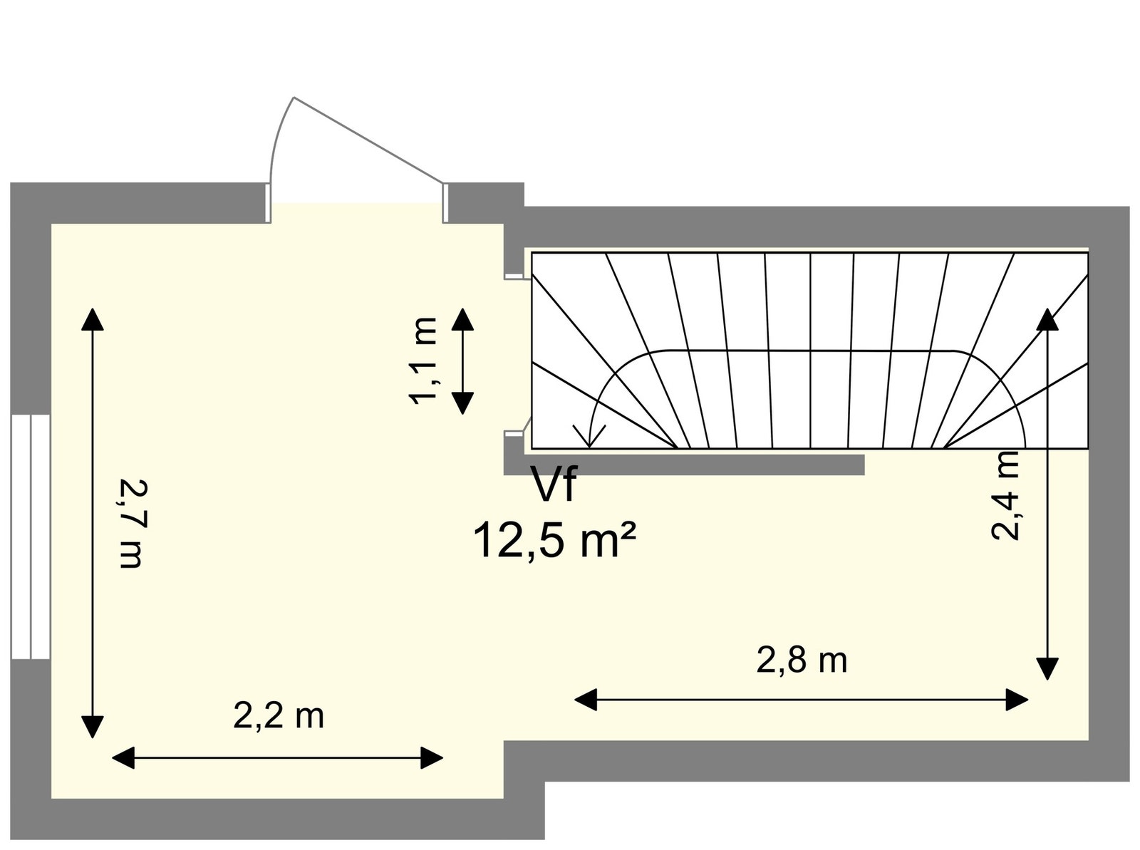 Planskisse, 1.etg. Galleribilde