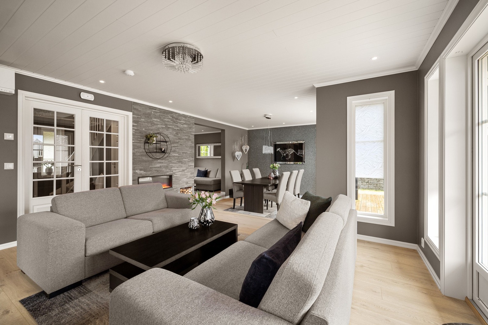 En god planløsning med flere soner Galleribilde