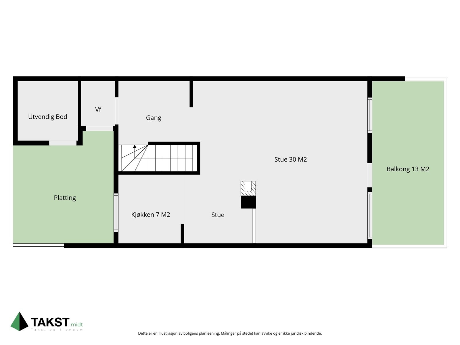 1. etasje Galleribilde