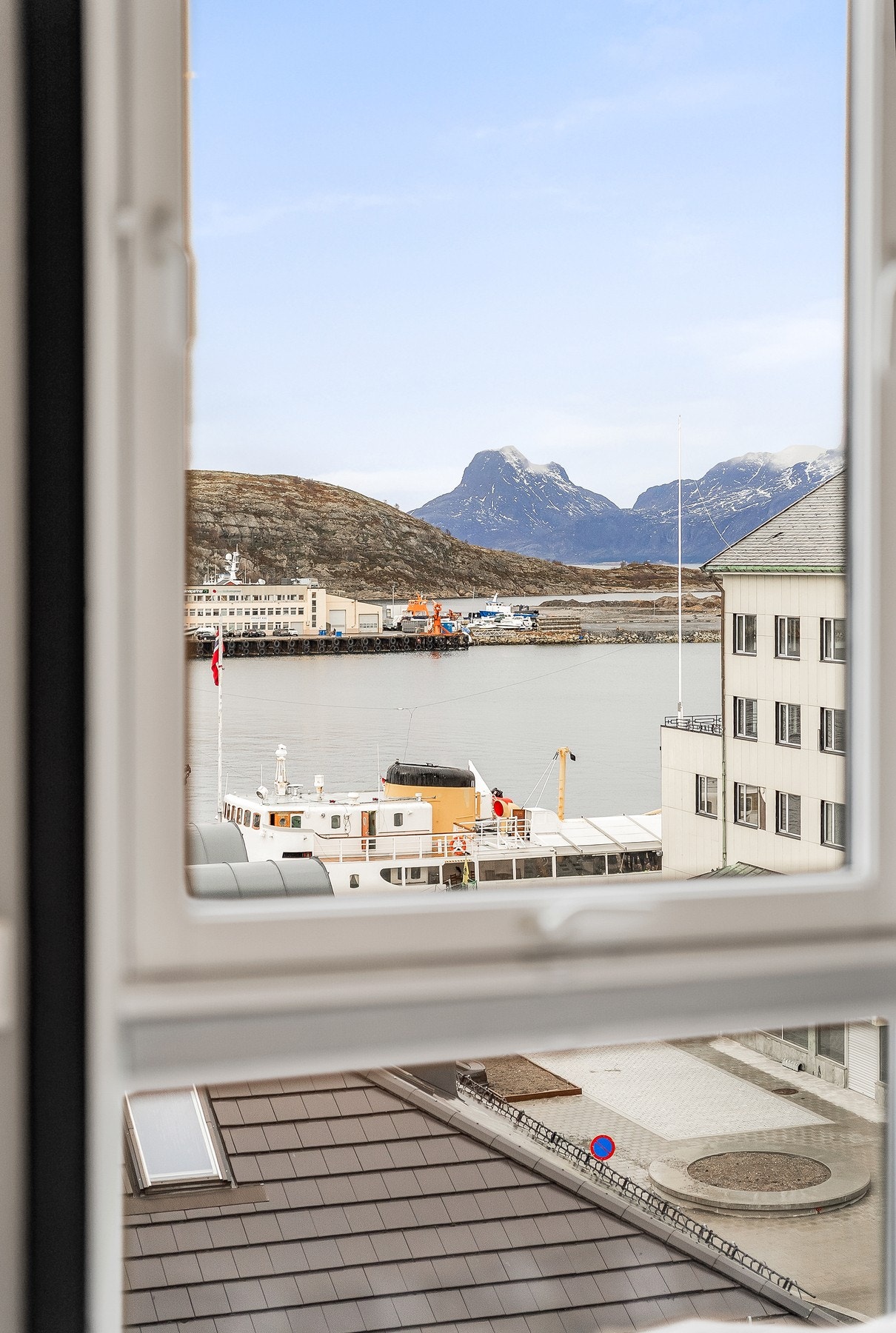 Flott utsikt også fra soverommet. Galleribilde