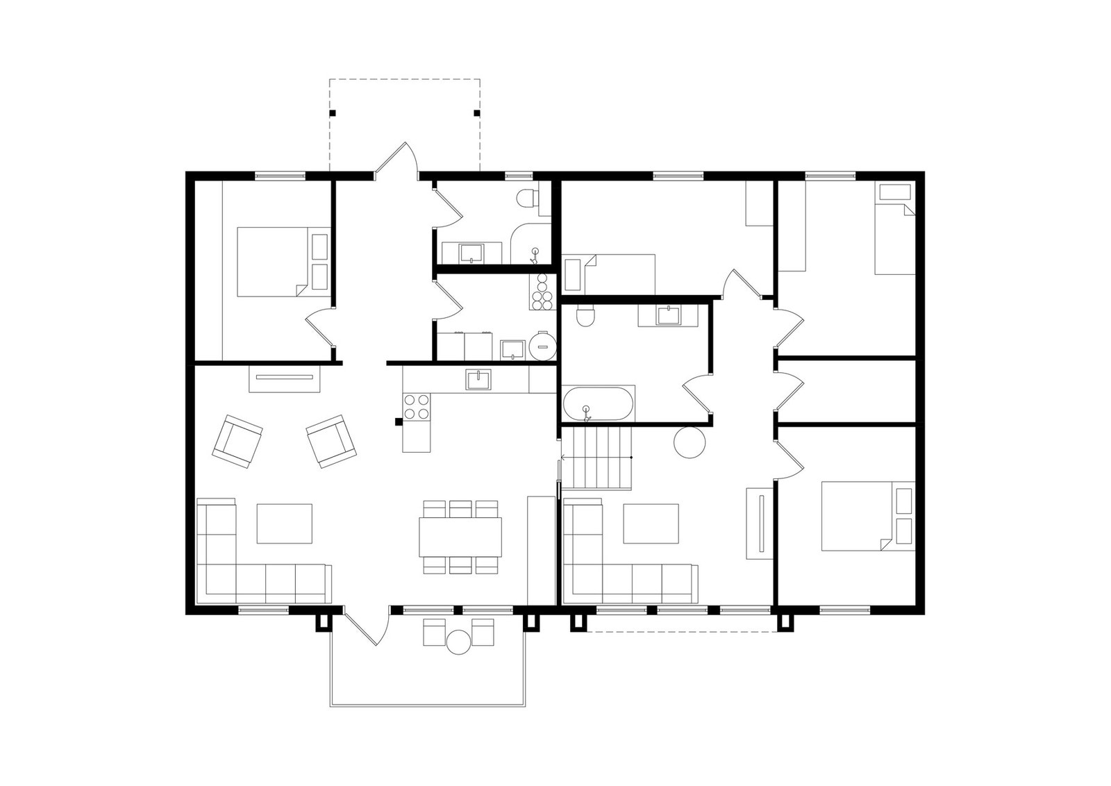 Plantegning | Halv-etasje Galleribilde