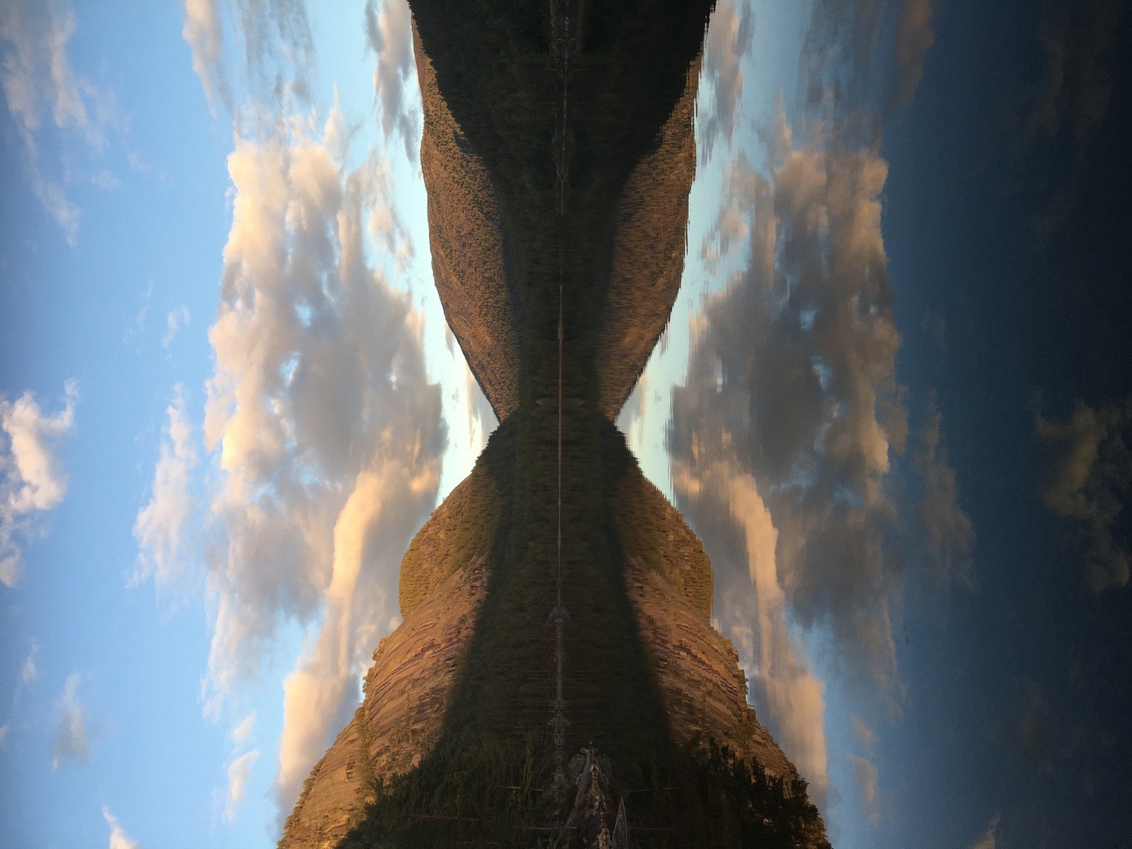 Selger egne bilder. Galleribilde