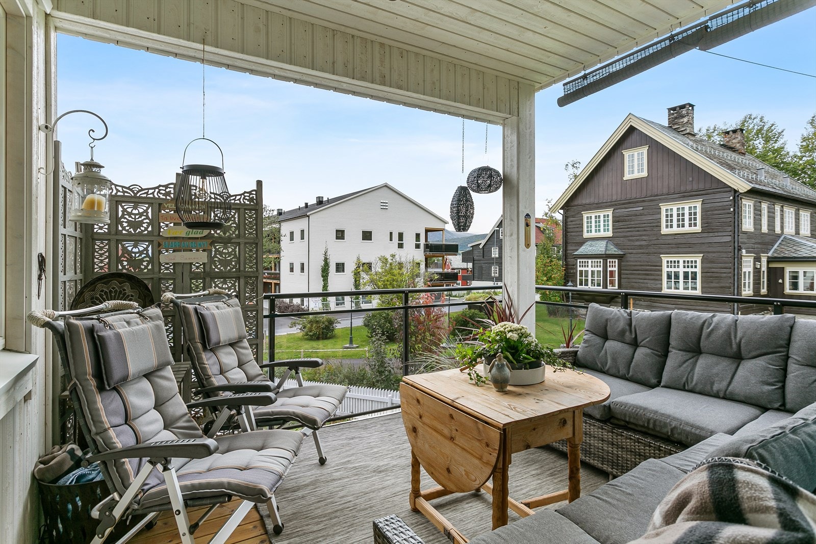 Hyggelig uteplass mot sørvest Galleribilde