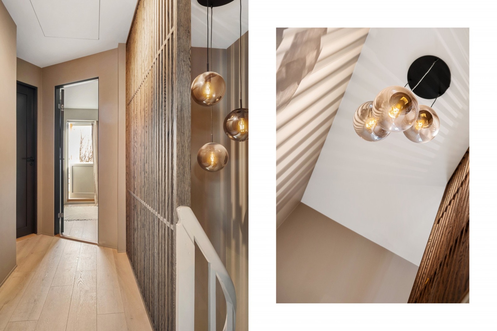 Gang/trapperom i andre etasje - Her er det adkomst til tre soverom og bad Galleribilde