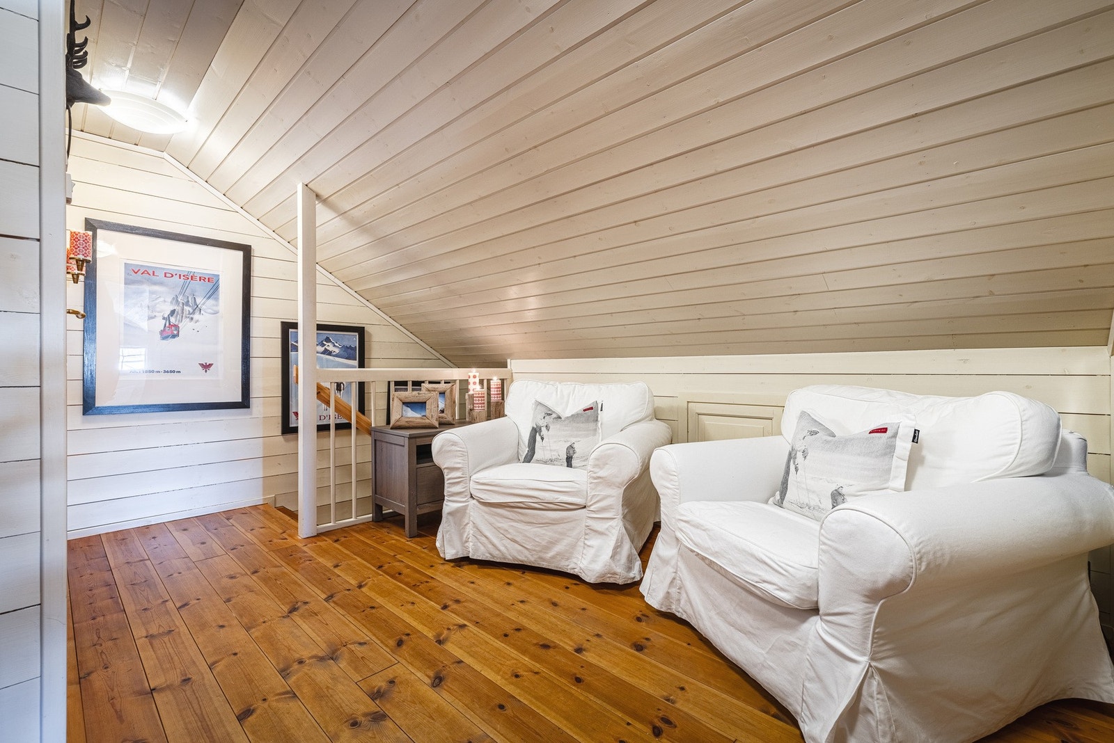 Loftstue. Galleribilde