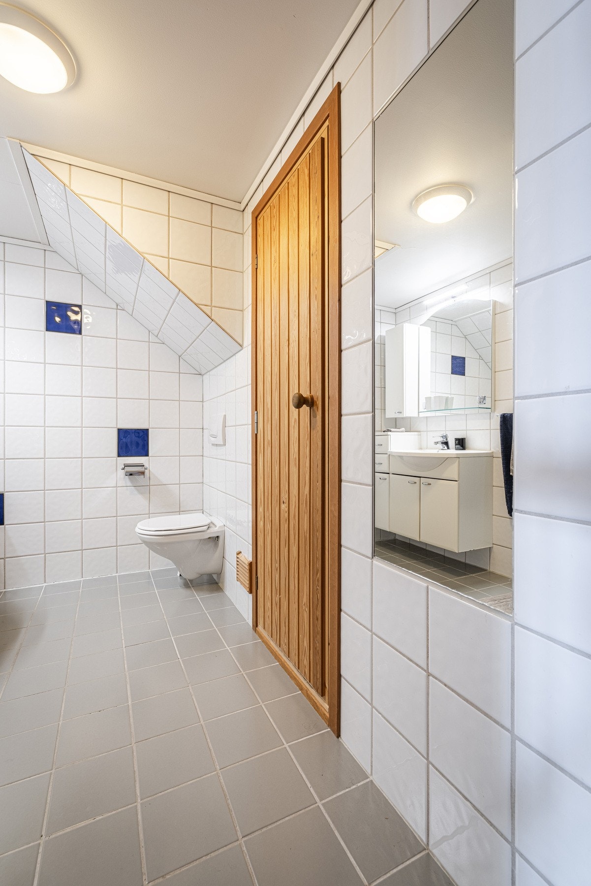 Baderom med badstue. Galleribilde
