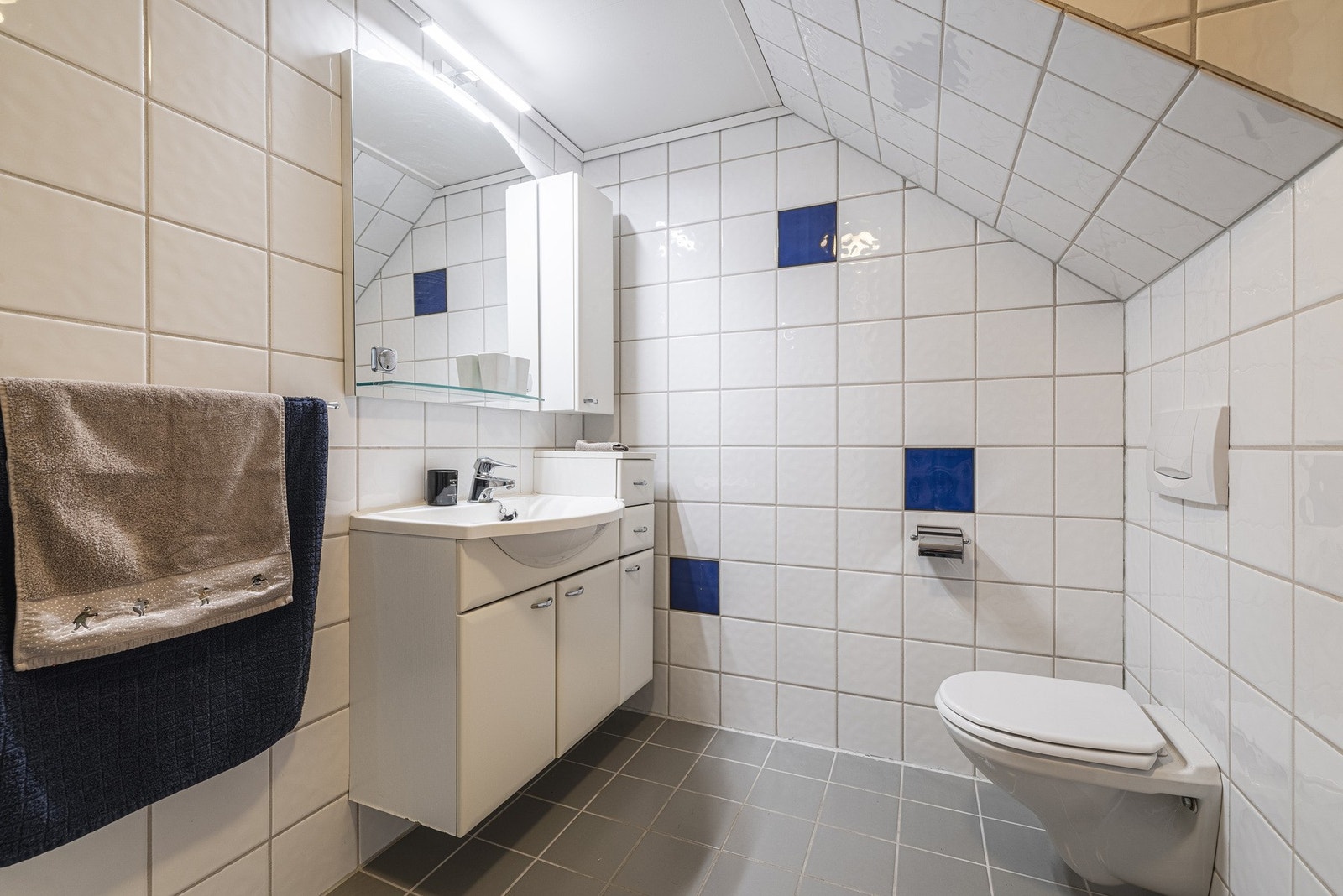 Baderom med badstue. Galleribilde
