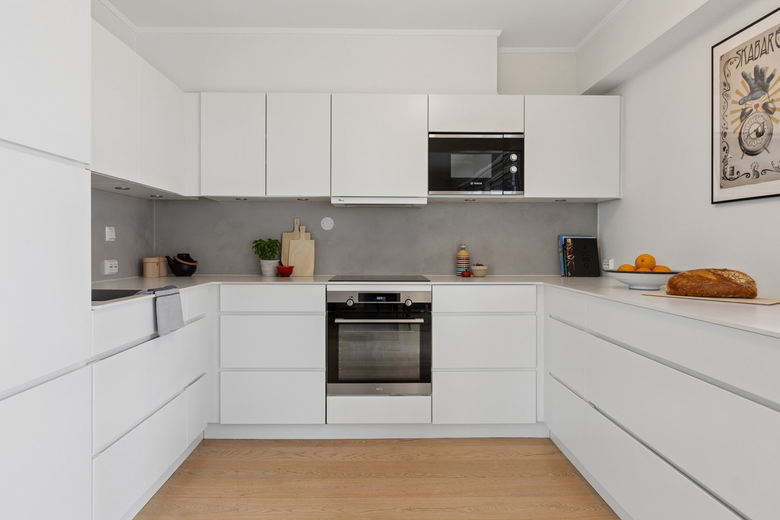 Tidløst og moderne kjøkken Galleribilde