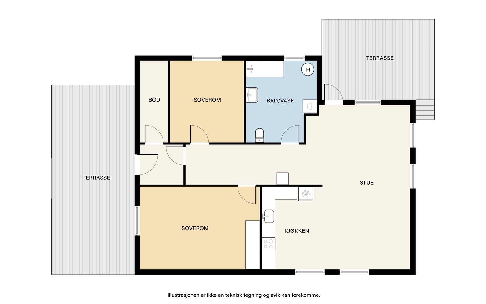 Plantegning. Galleribilde