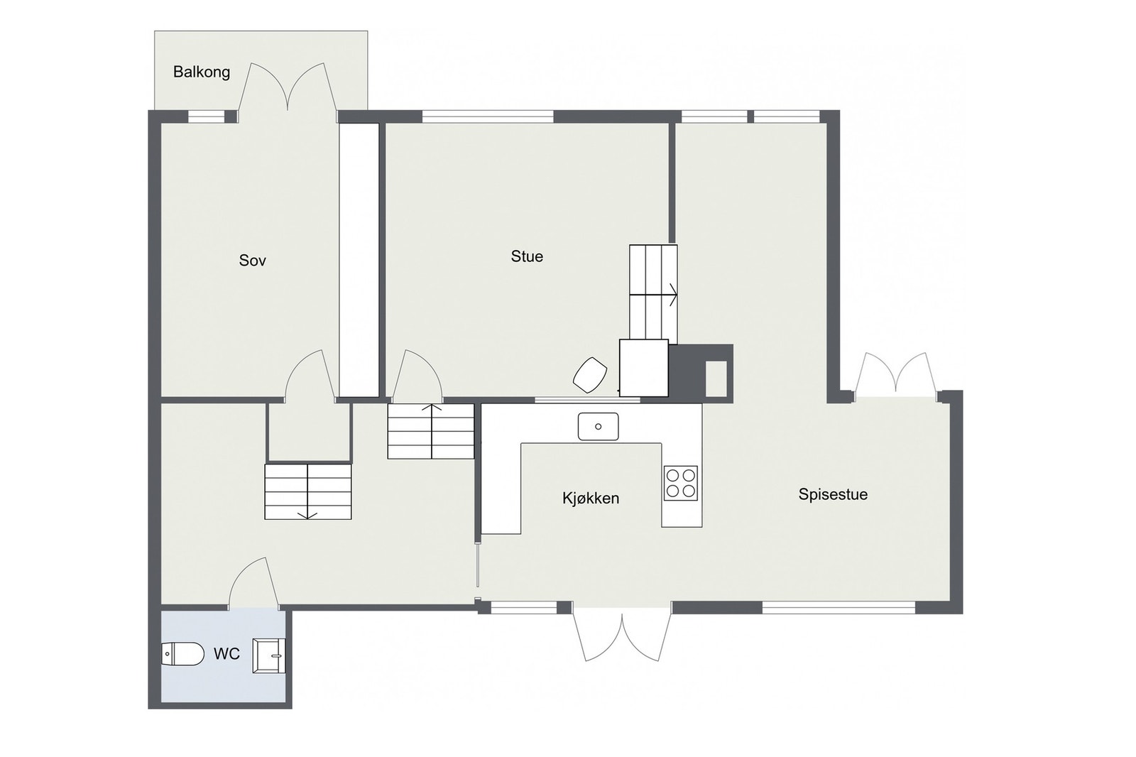 2. etasje. Galleribilde