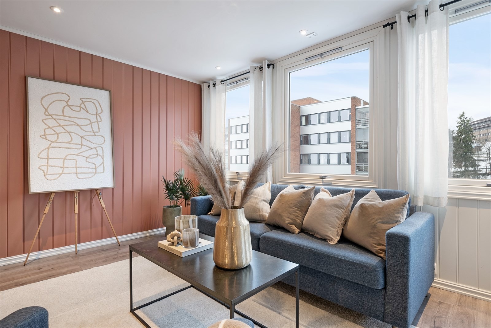 Avslappende og koselig sofakrok. Galleribilde