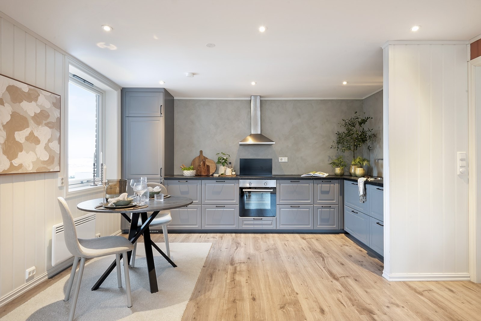 Meget smakfullt kjøkken. Galleribilde