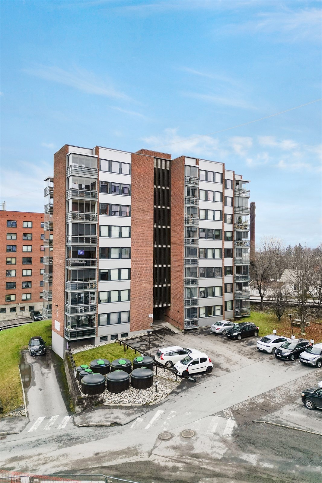 Felles tomt for borettslaget. Galleribilde