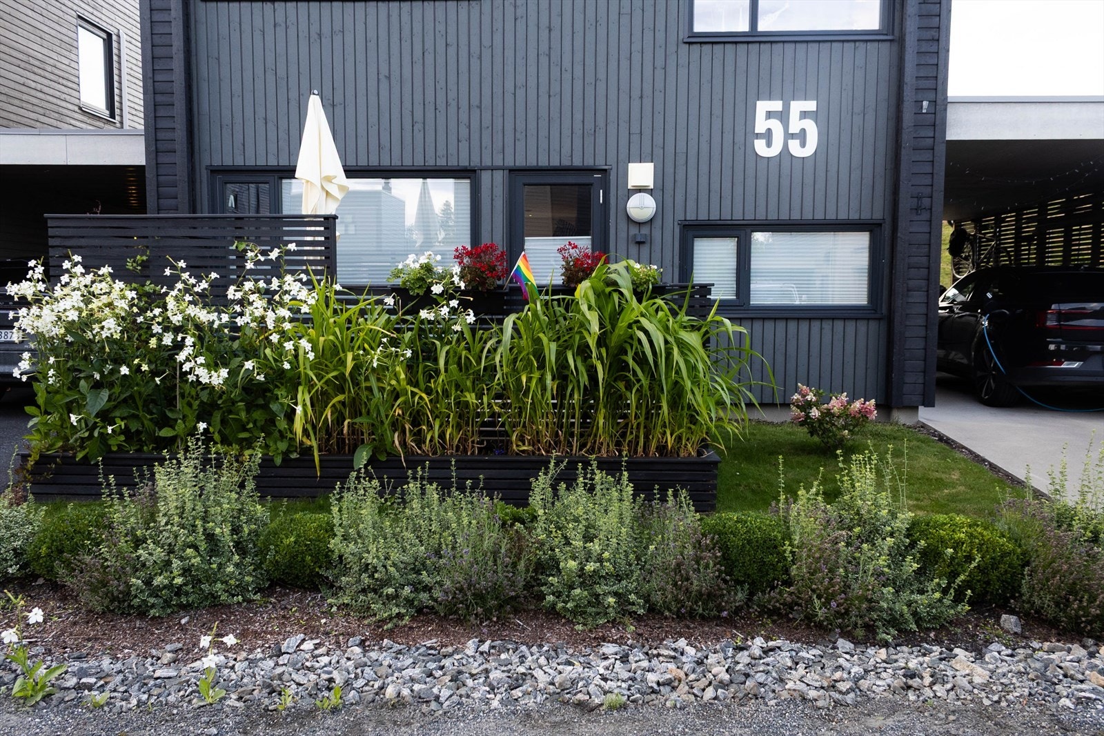 Velholdte uteområder skaper et godt førsteinntrykk. Galleribilde