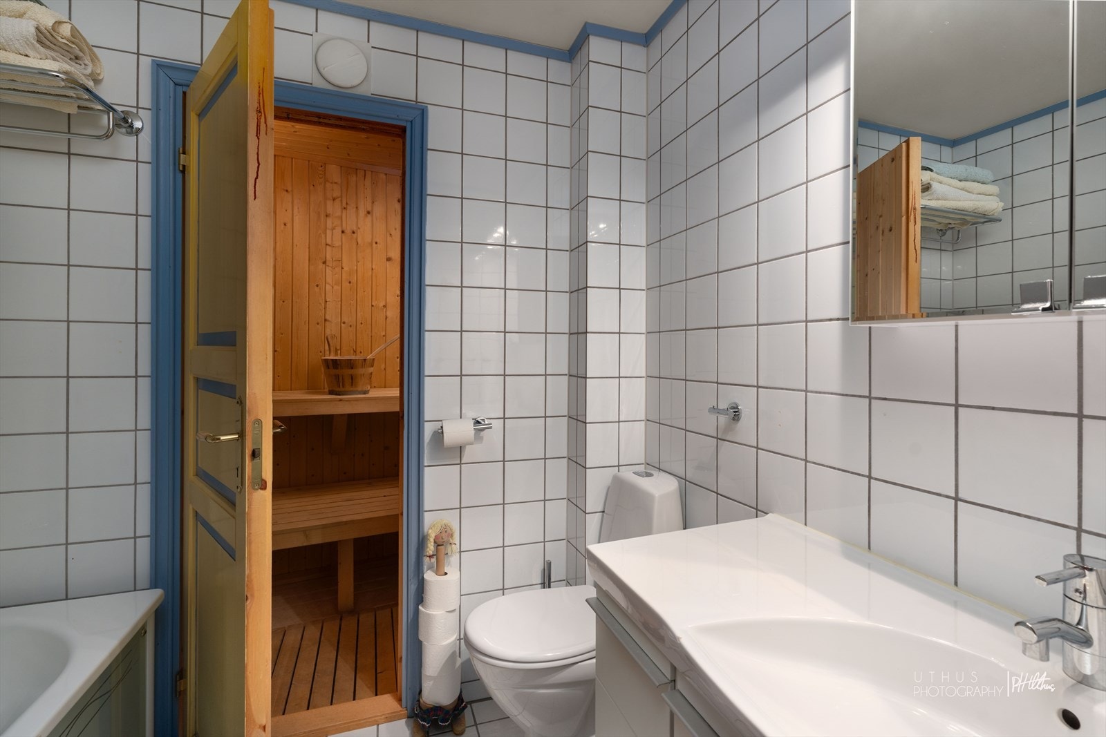 Badstue i tilknytning til bad Galleribilde