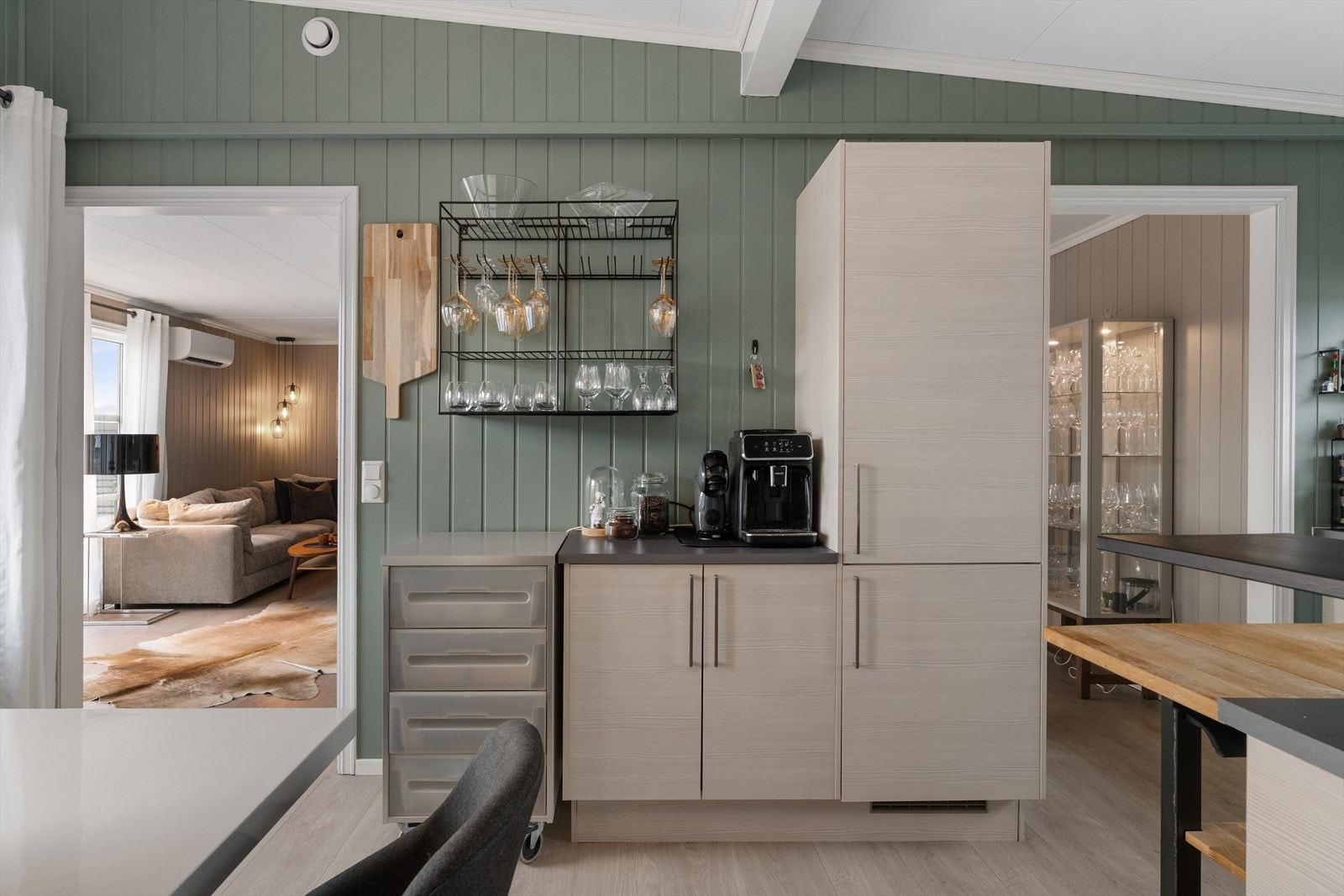 Boligen har balansert ventilasjon som sørger for behagelig inneklima. Galleribilde