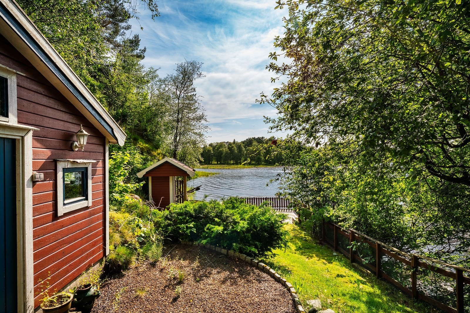 Koselig tomt. Galleribilde