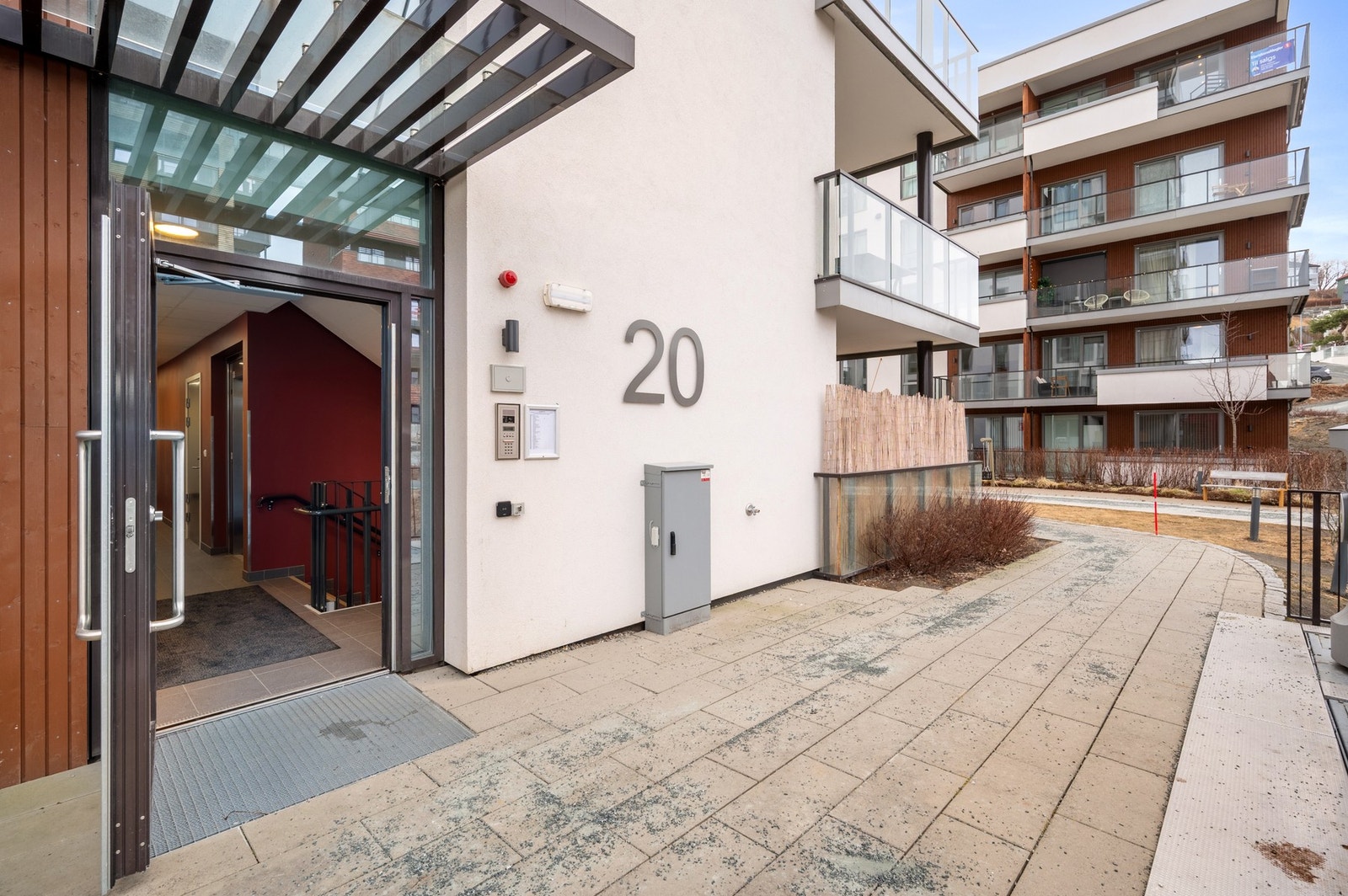 Trinnfri adkomst til blokken. Galleribilde