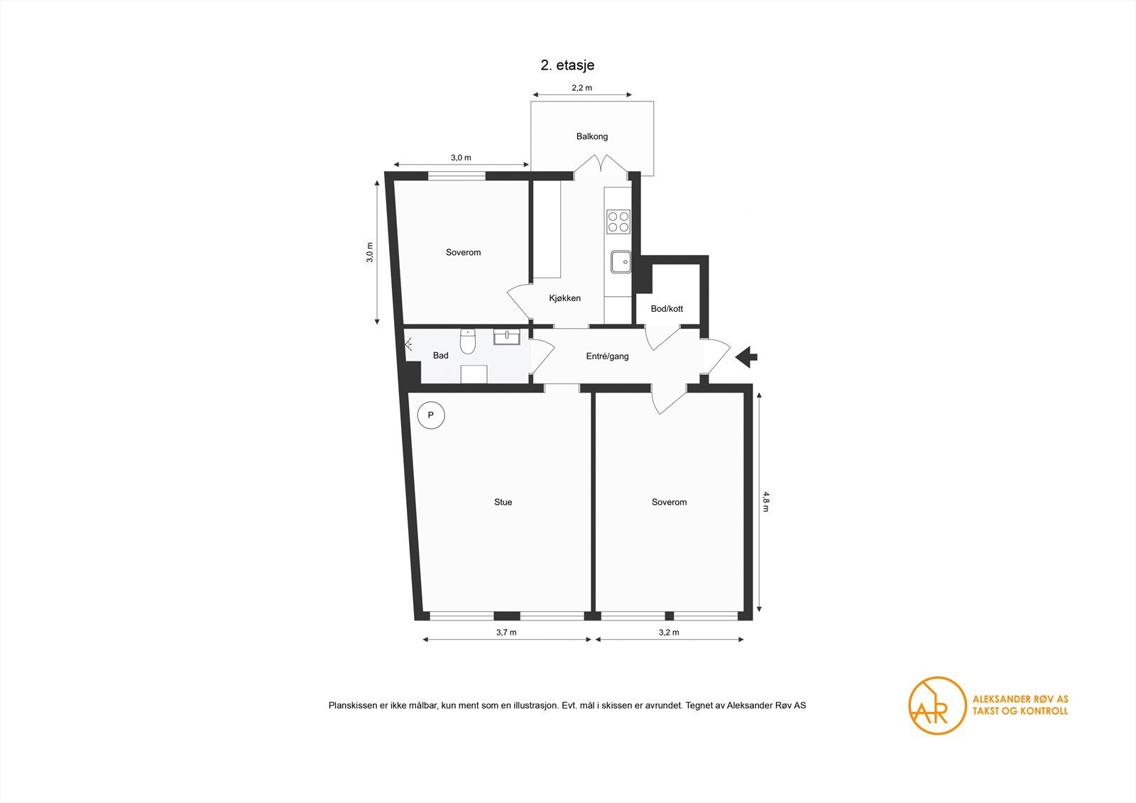 Plantegning. Galleribilde