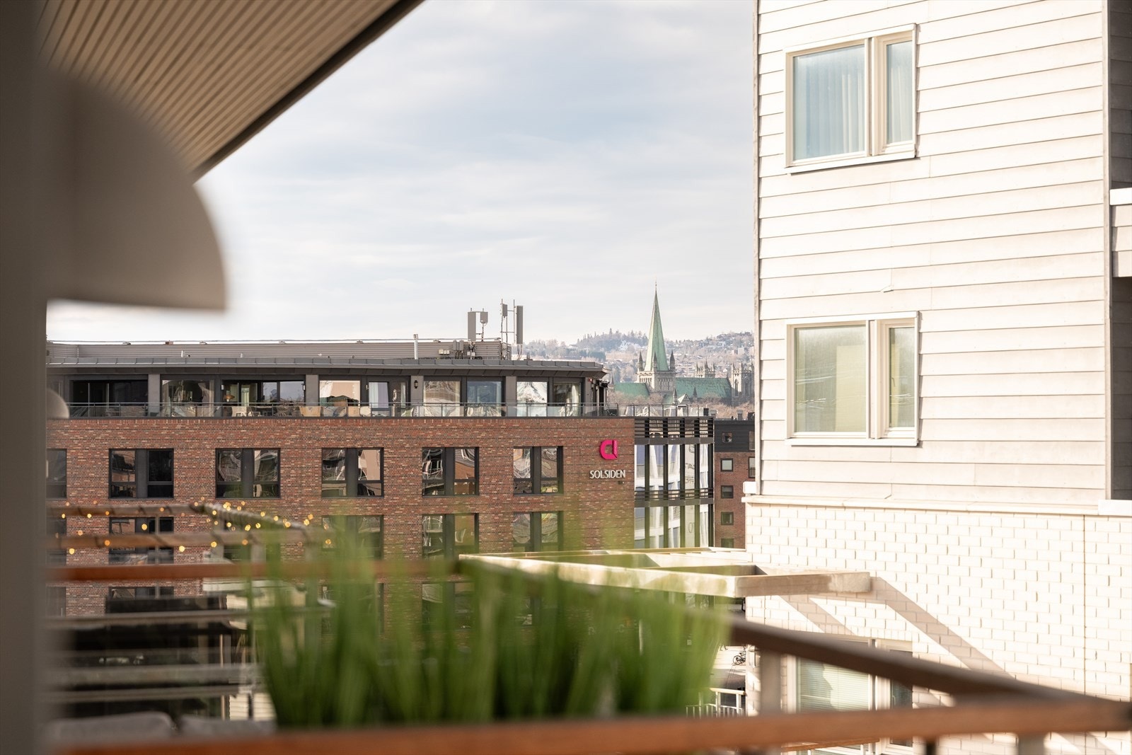 Du er også skjermet for mye bystøy. Galleribilde