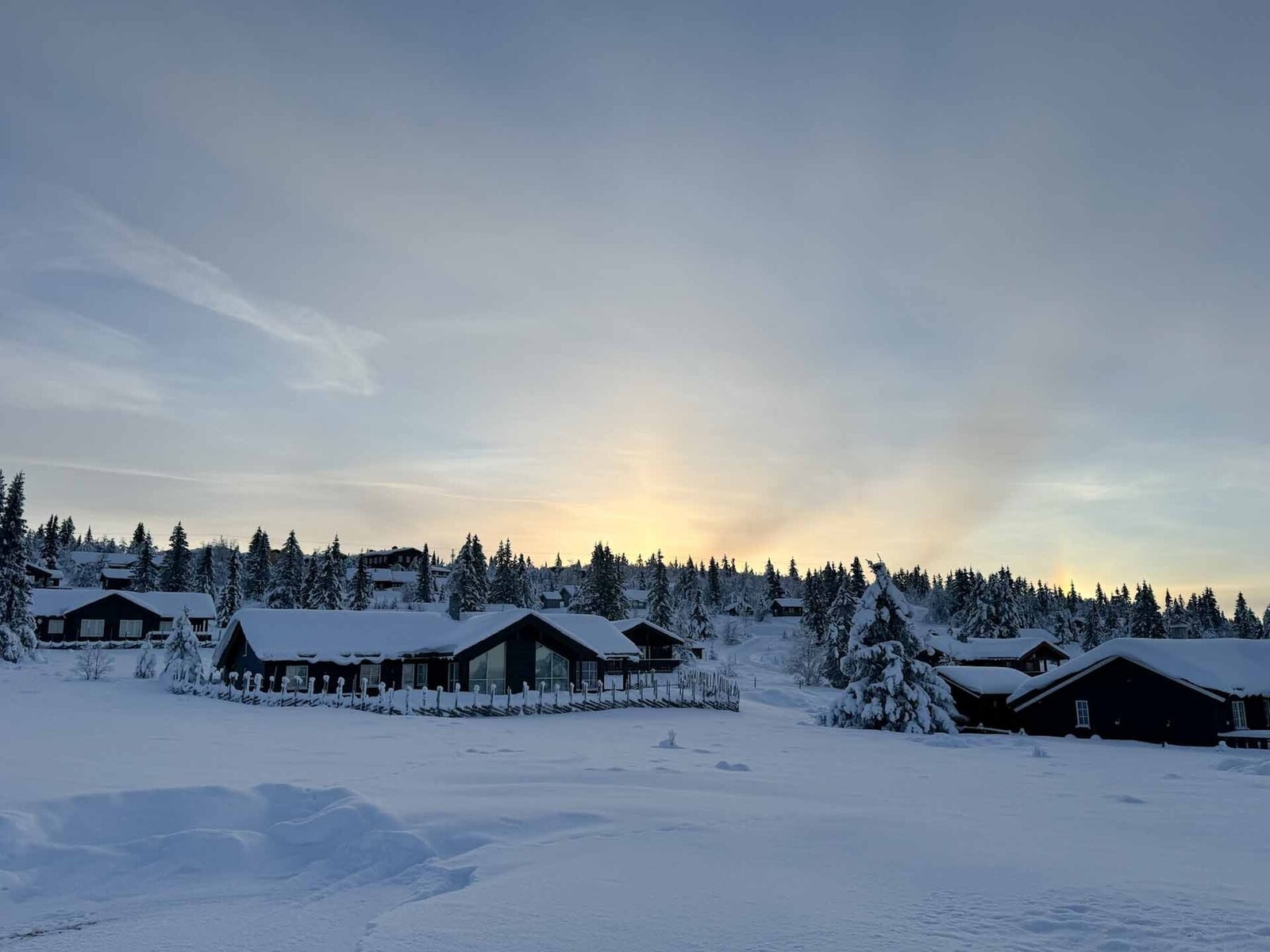 Foto fra tomtene februar 2026 Galleribilde