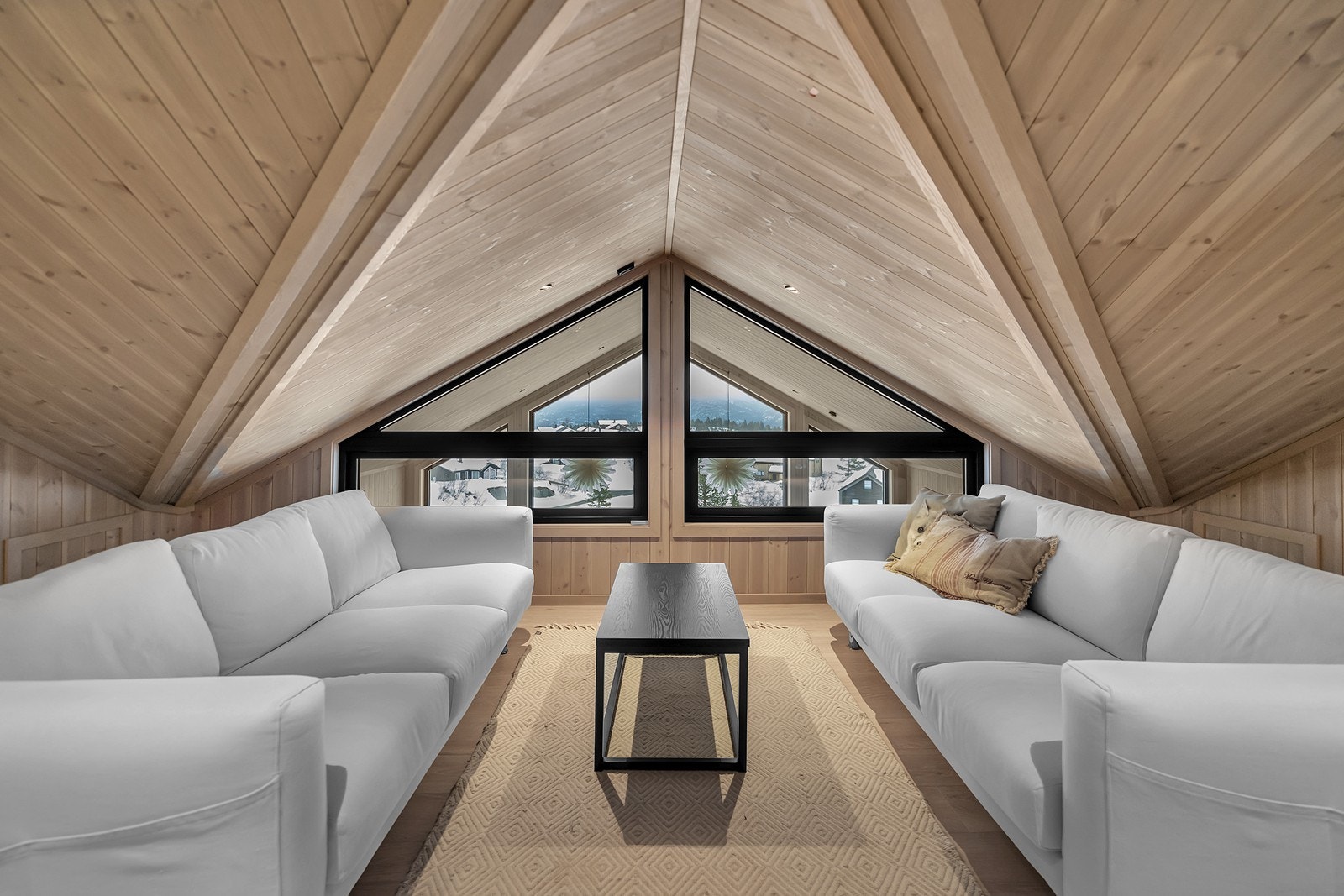 Stilig loftstue Galleribilde