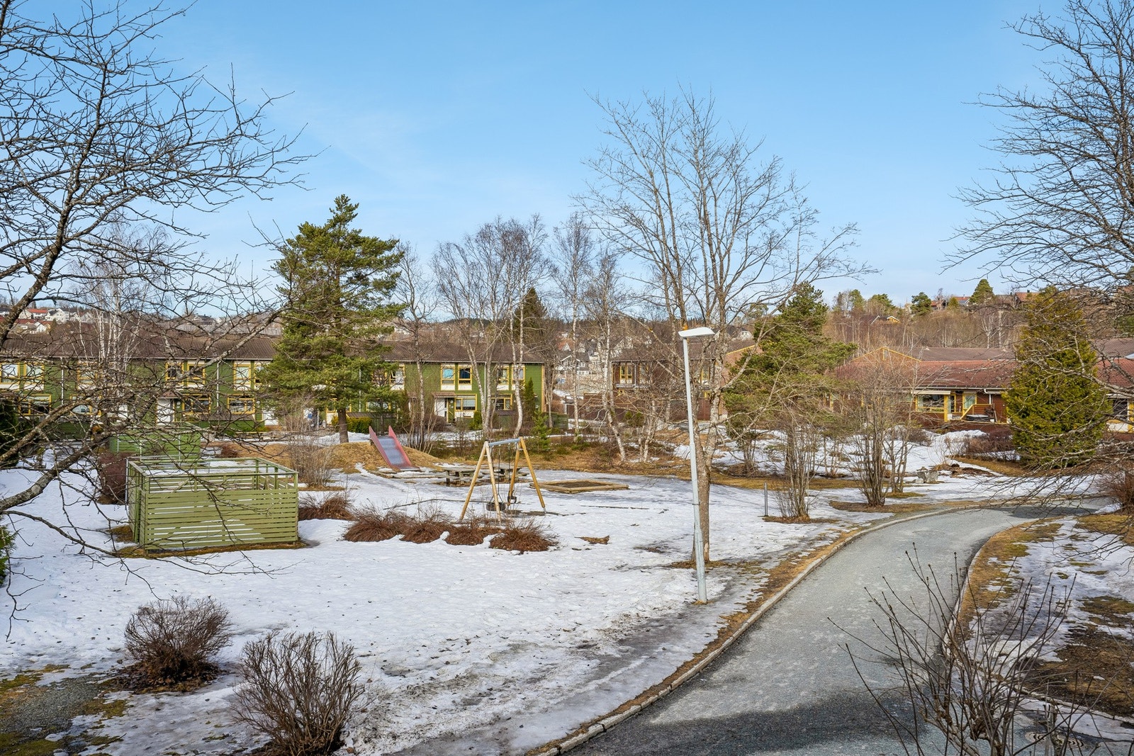 Utsikt fra balkong. Galleribilde