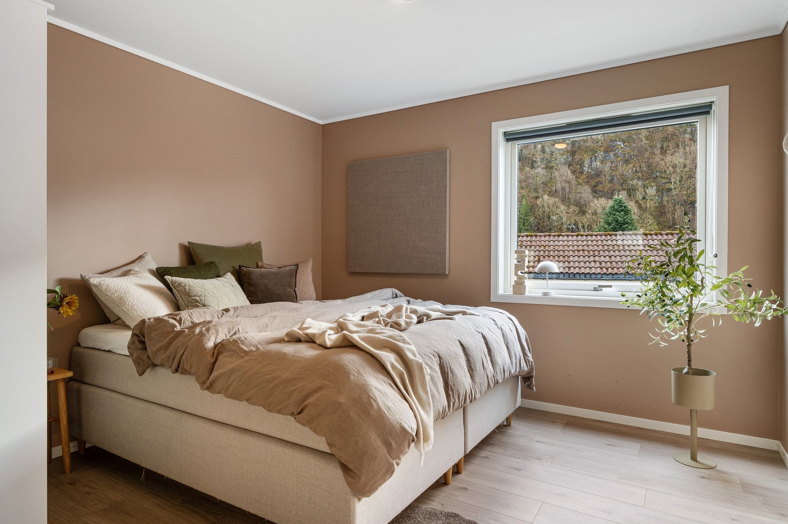 Hovedsoverommet måler 10,9 kvm. Galleribilde