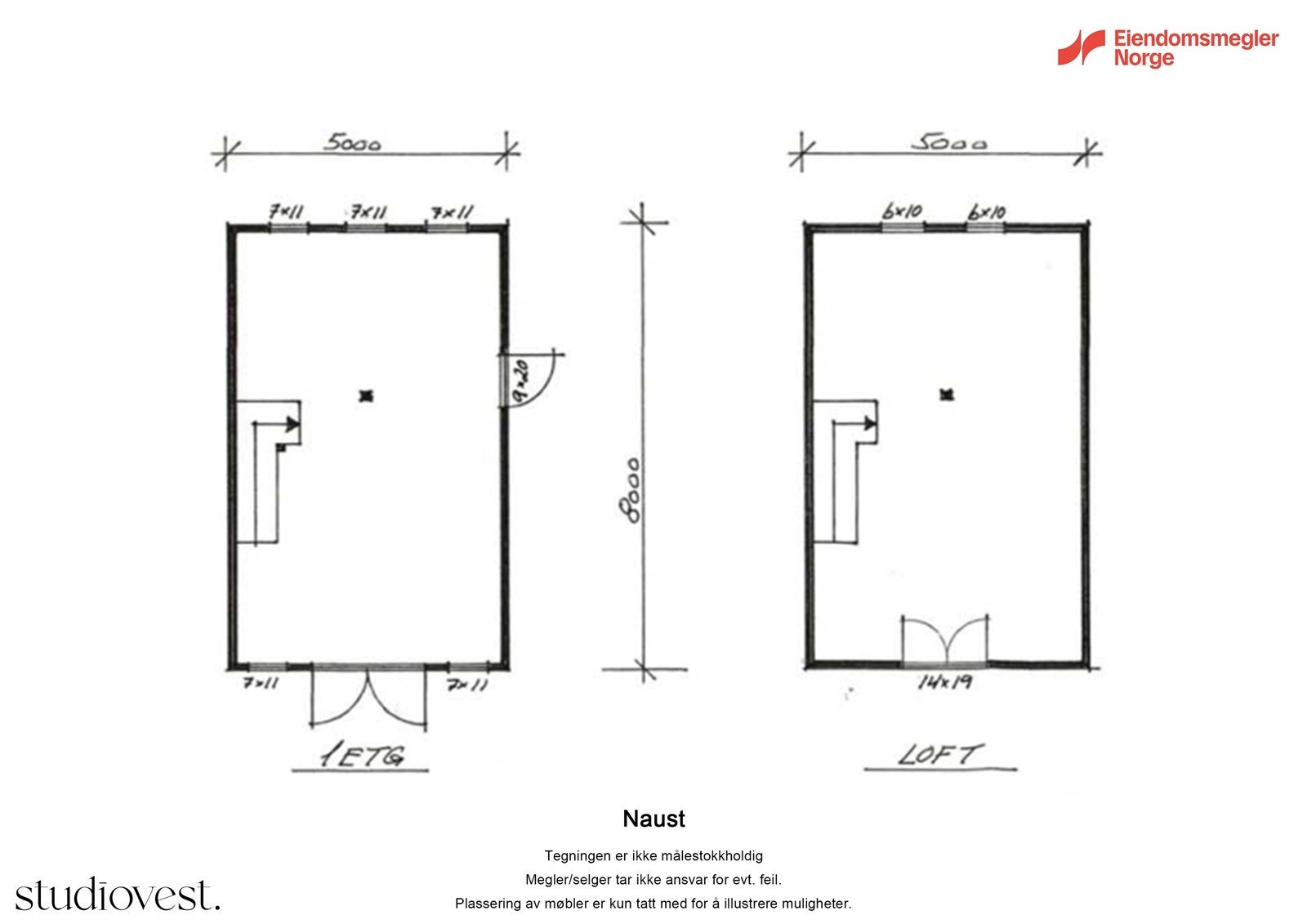 Planskisse. Galleribilde