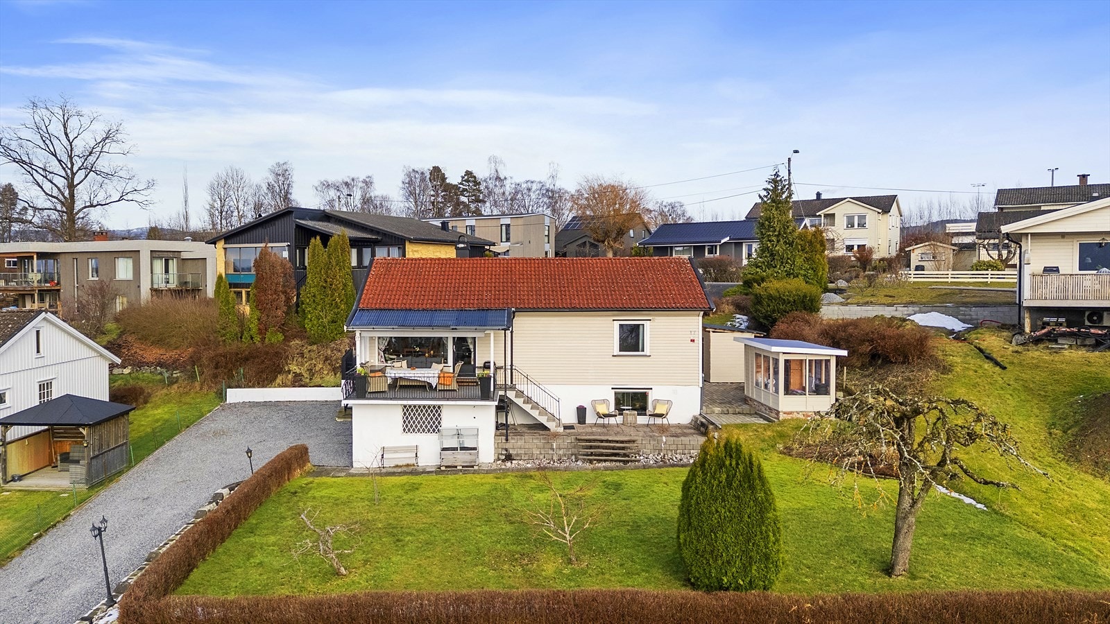 Boligen ligger i et populært og barnevennlig boligområde Galleribilde