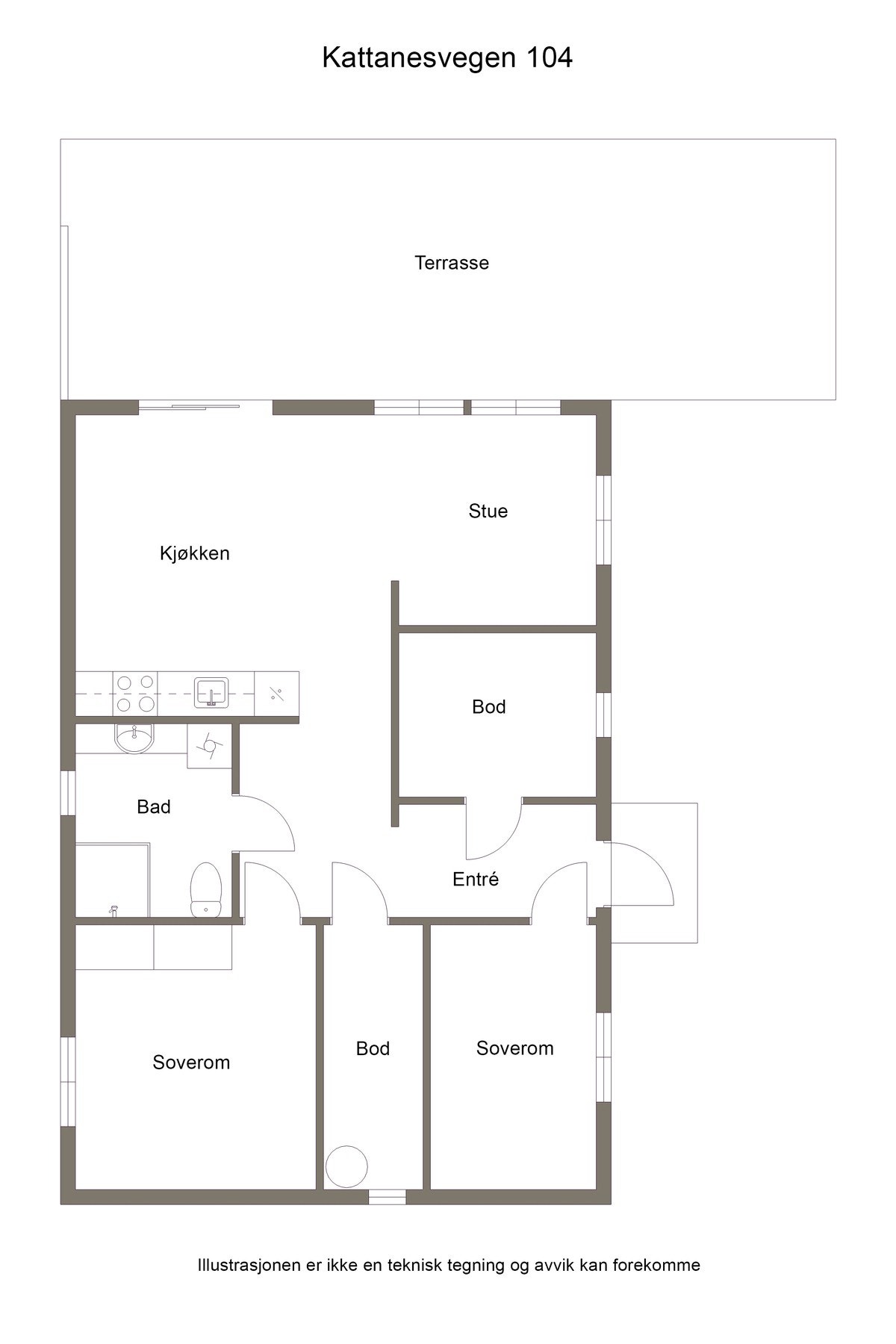 Plantegning. Galleribilde