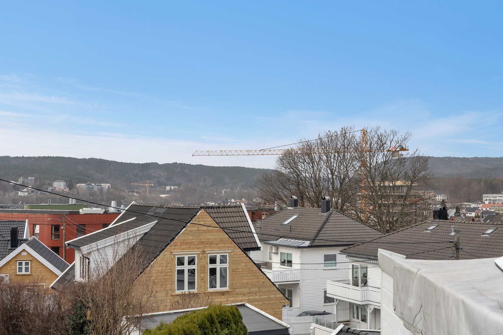 Fin utsikt Galleribilde