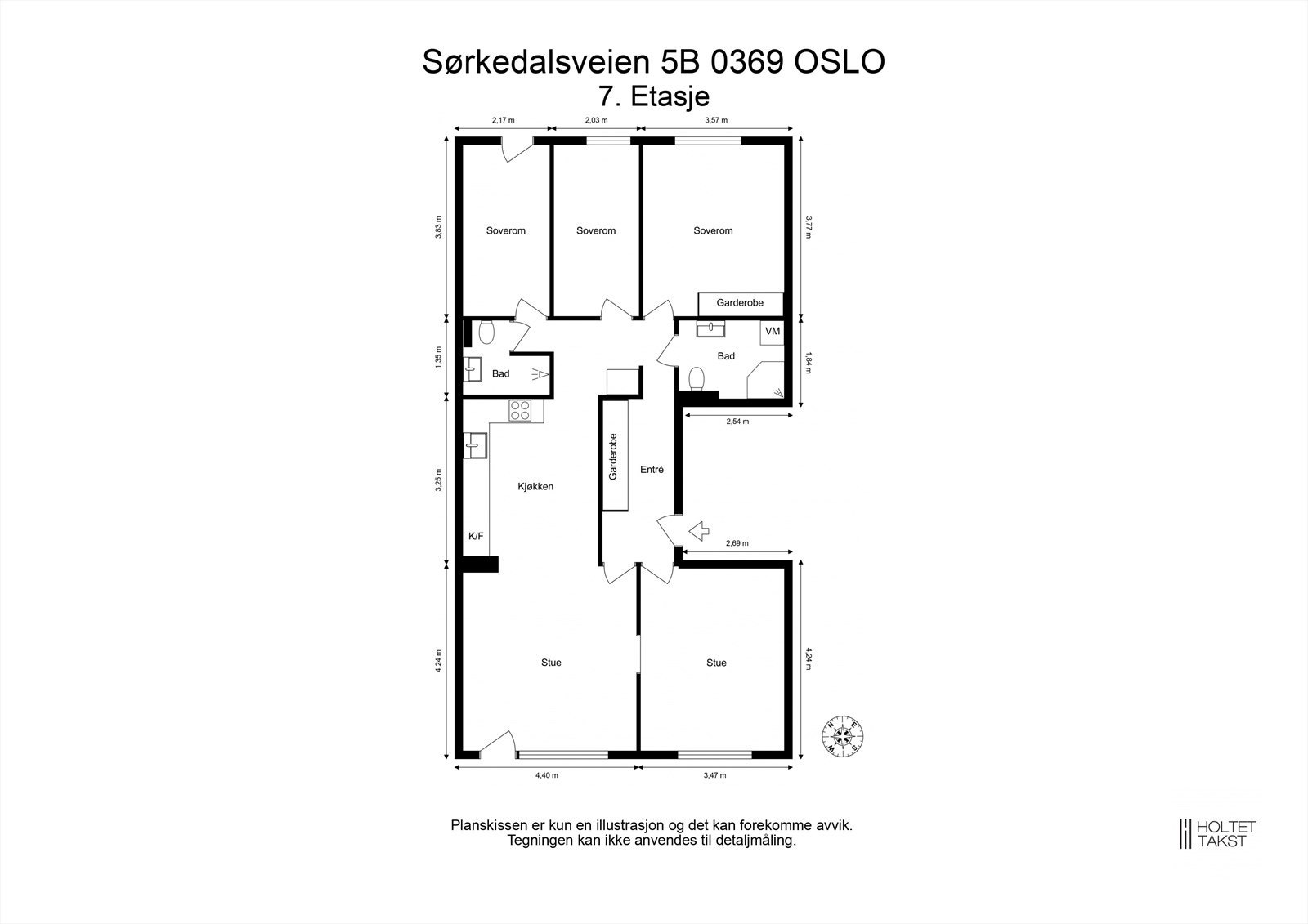 Plantegning. Avvik kan forekomme. Galleribilde