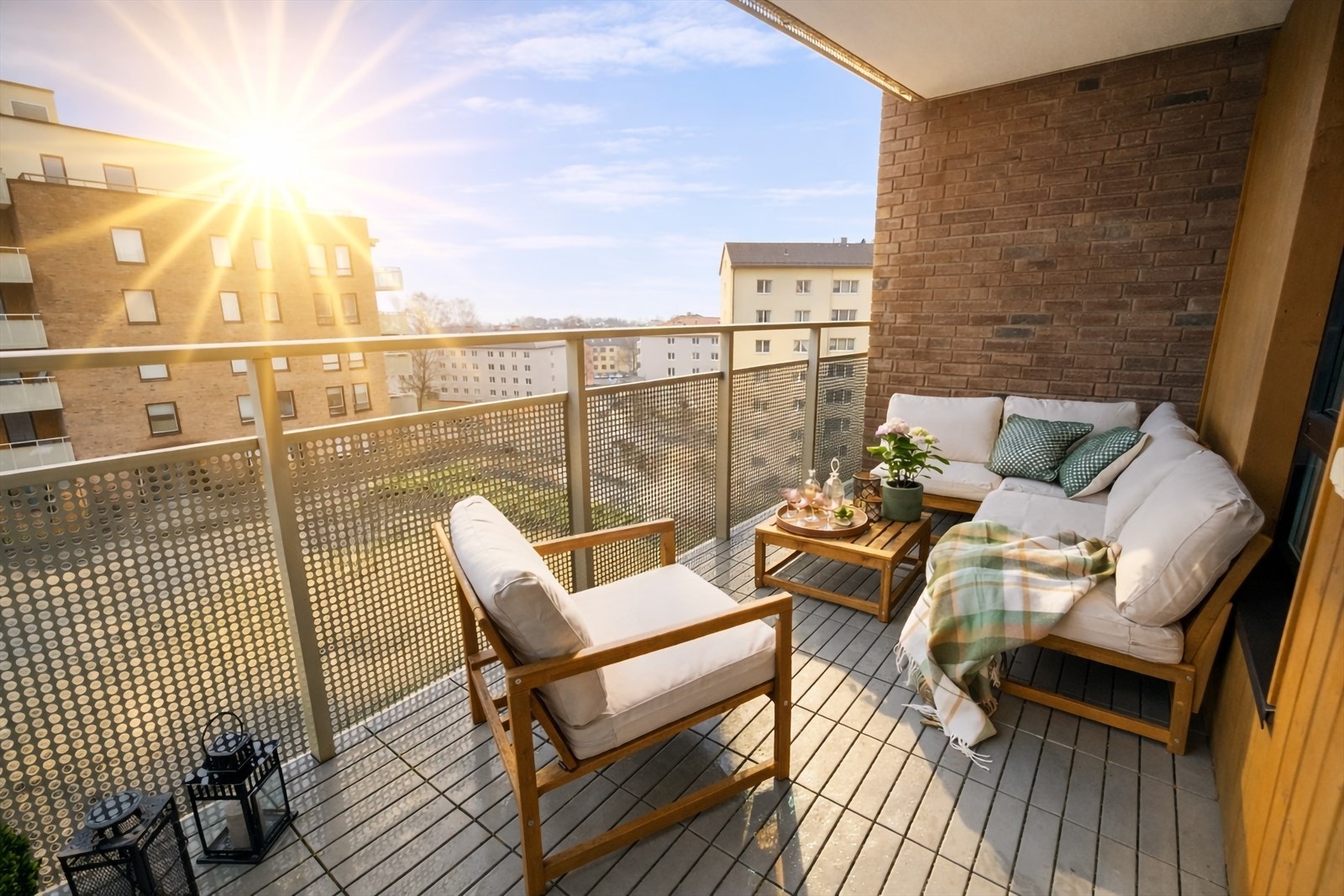 Lys og moderne 3-roms leilighet i byggets 4. etasje med attraktiv beliggenhet på Storo Galleribilde