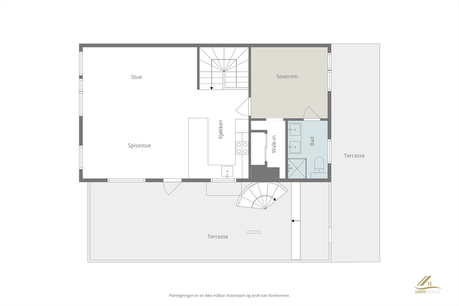 Plantegning 2. etasje. Galleribilde