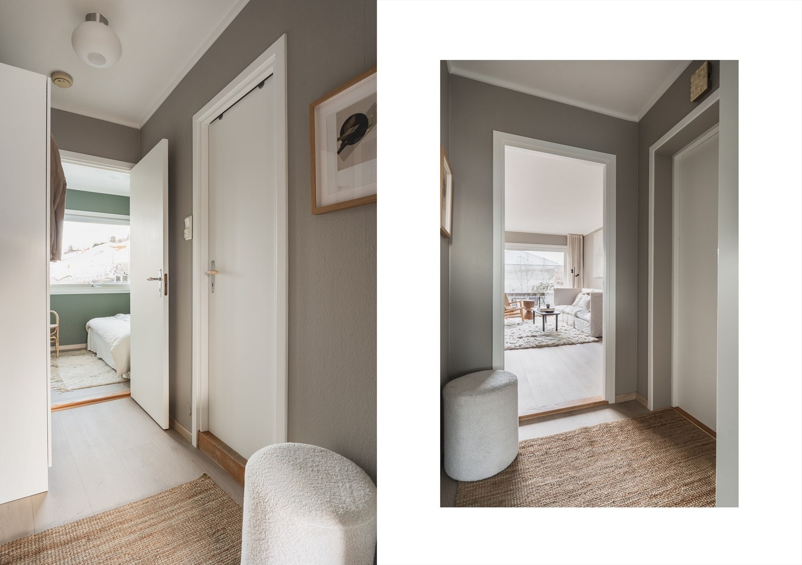 Lys og romslig entré Galleribilde