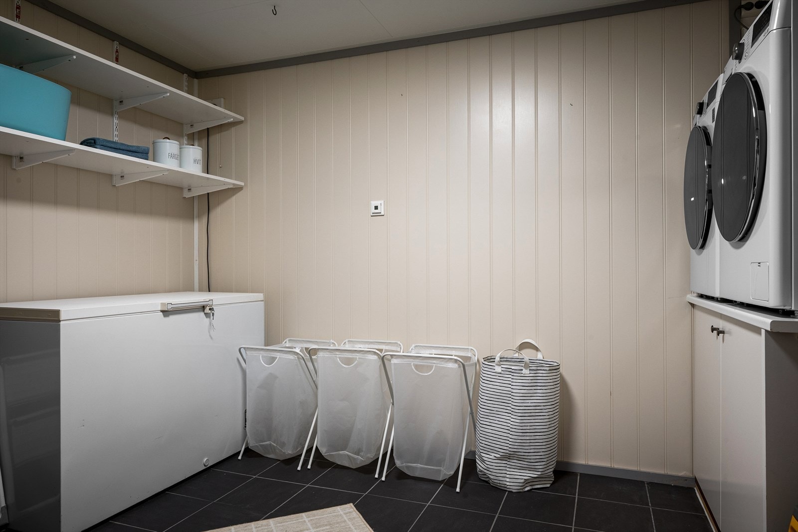 Praktisk vaskerom. Galleribilde