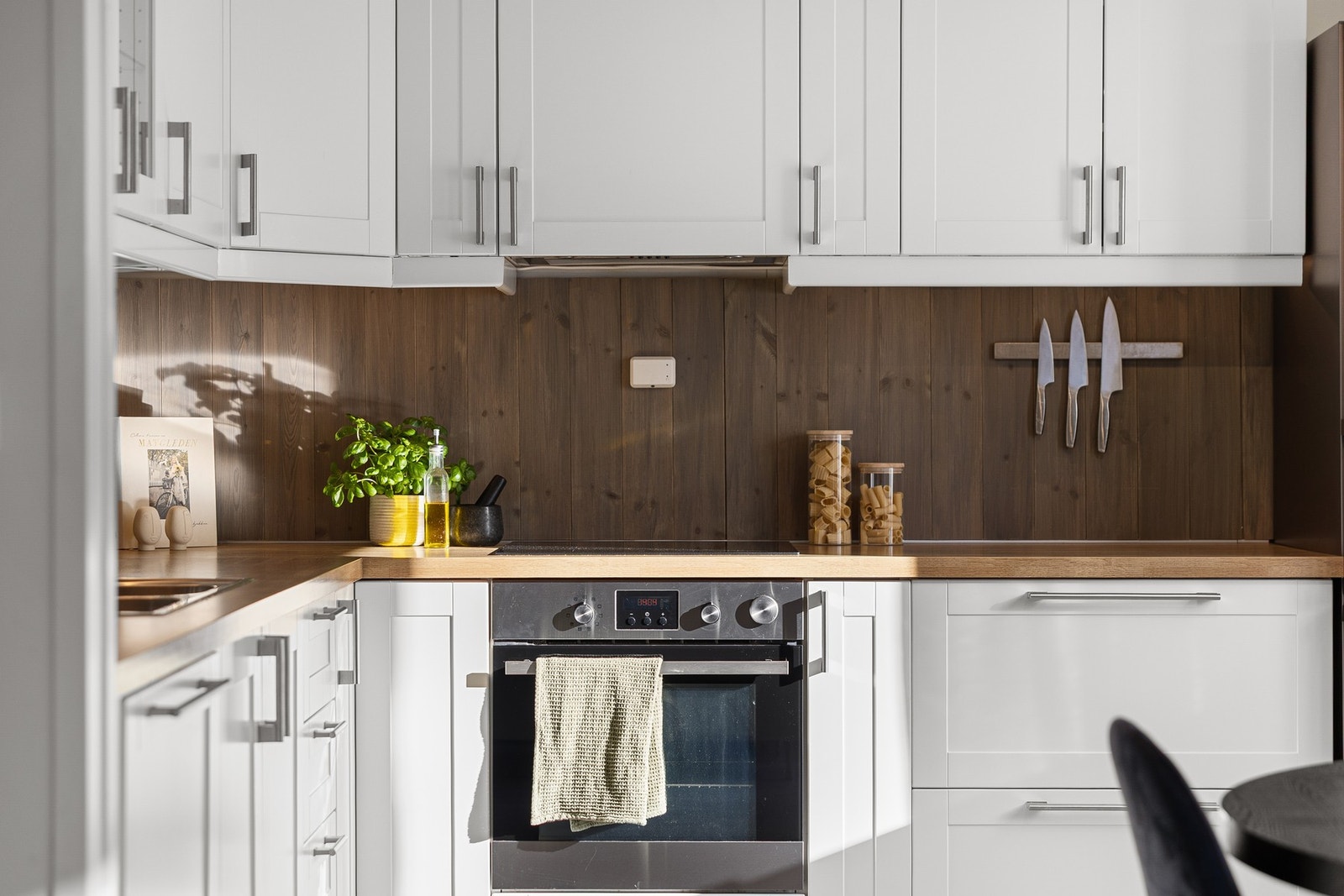 Kjøkkenet har fått tilstandsgrad 1 (TG1) i takstmannens rapport. Galleribilde