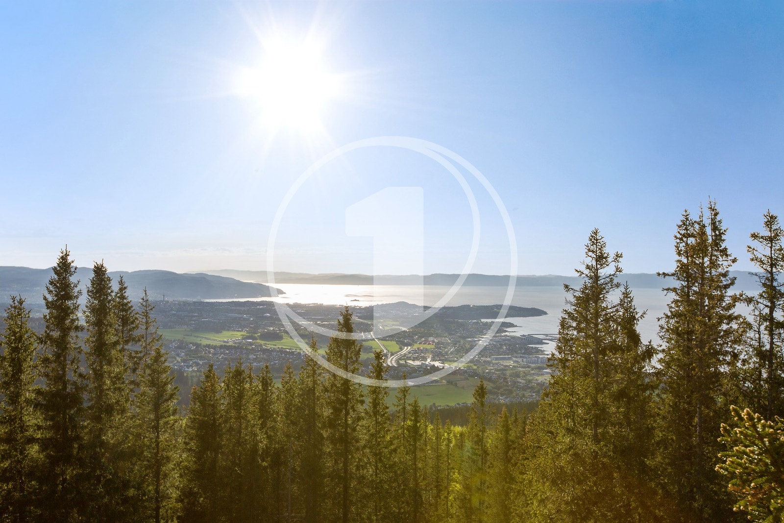 ...og utsikten herfra er upåklagelig. Galleribilde