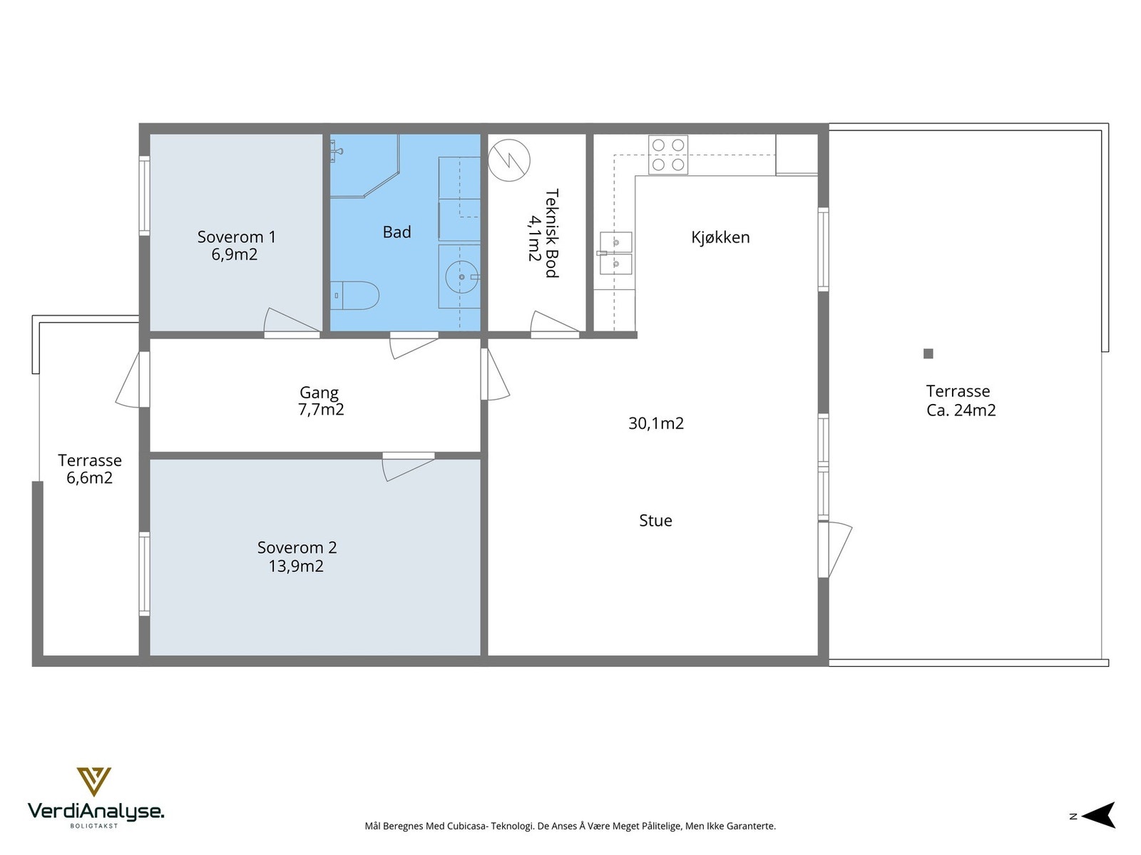 Planskisse. Galleribilde