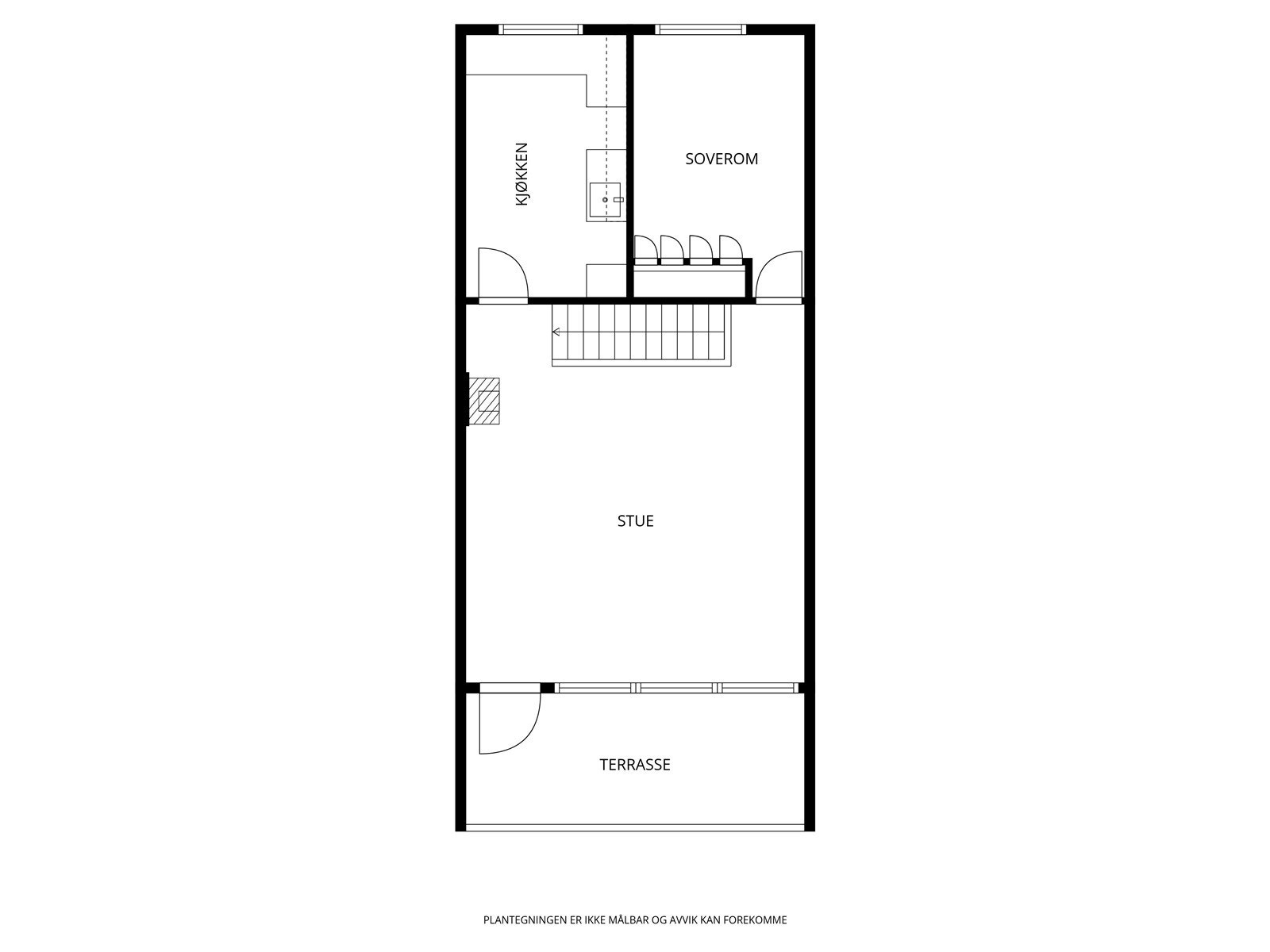 Plantegning 2. etg. Galleribilde