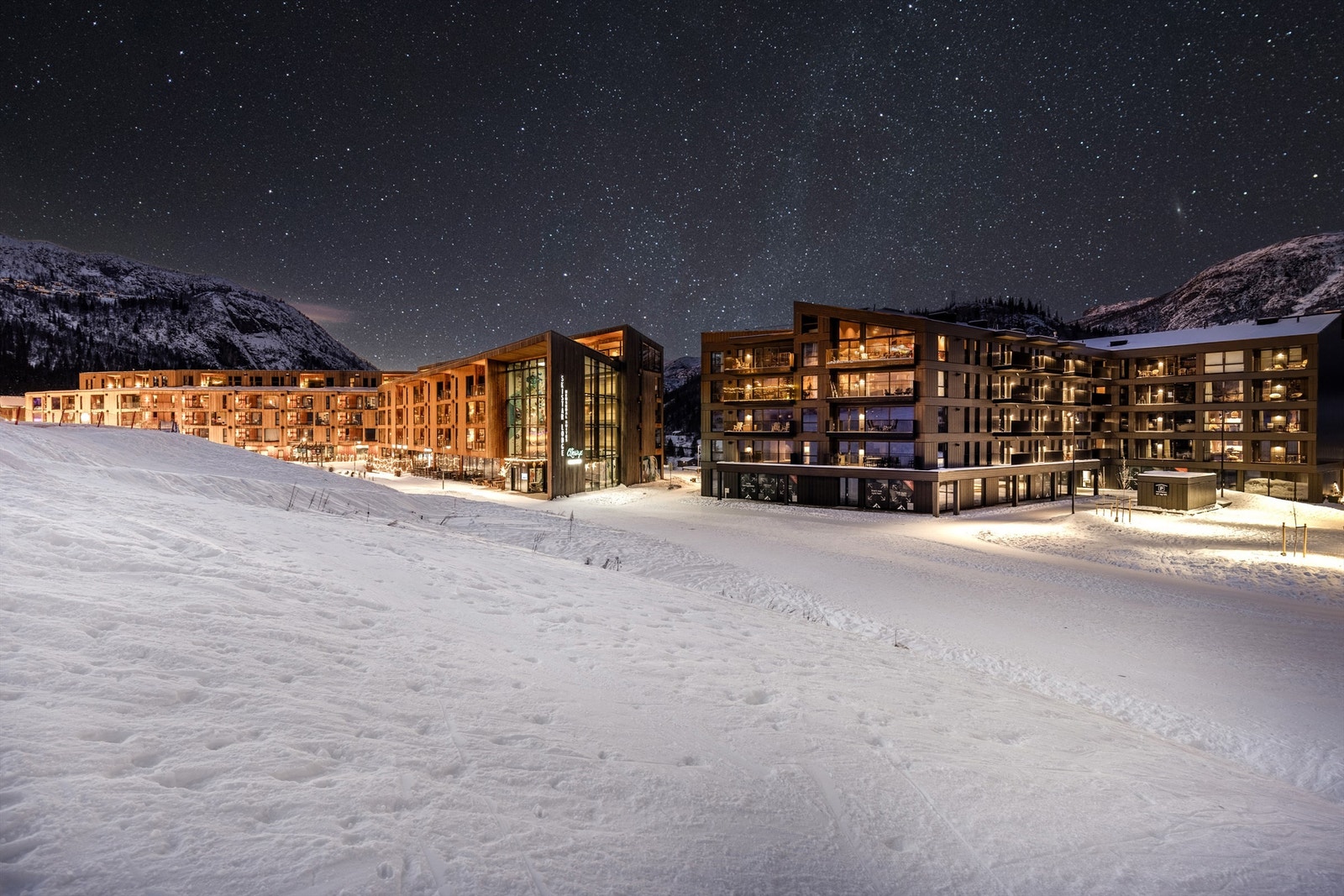 Leiligheten er en del av det nye og attraktive prosjektet Fjellandsbyen Hemsedal. Galleribilde