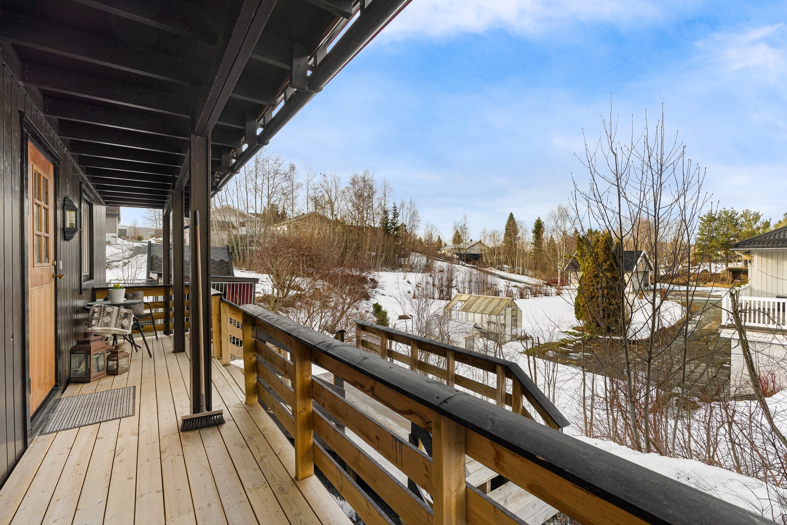 Overbygd inngangsparti Galleribilde