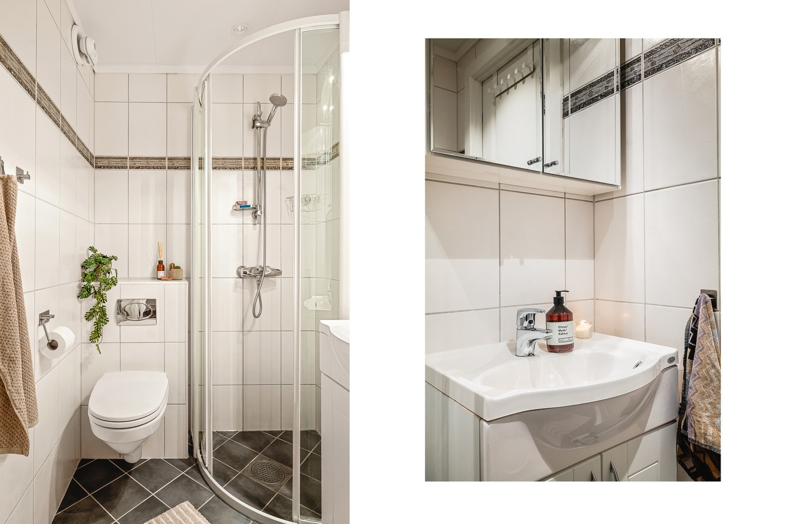 - Helfliset bad med varmekabler i gulv som ble oppgradert i 2005 - Galleribilde