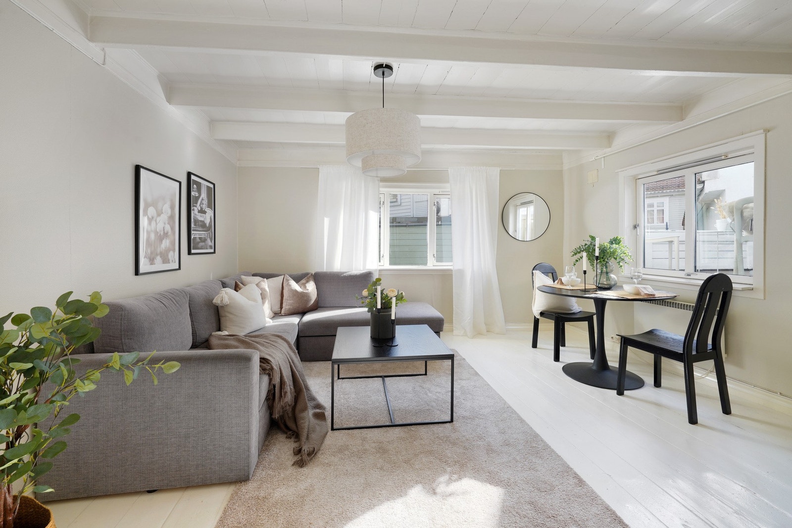 Huset oppleves som lunt med en varm atmosfære. Galleribilde